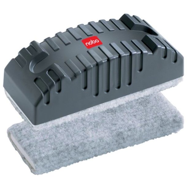 Nobo whiteboard tavlevisker - magnetisk - Drywipe - sort