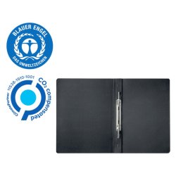 Leitz Spiralmappe - recycled - karton - A4 - sort