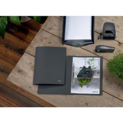 Leitz Spiralmappe - recycled - karton - A4 - sort