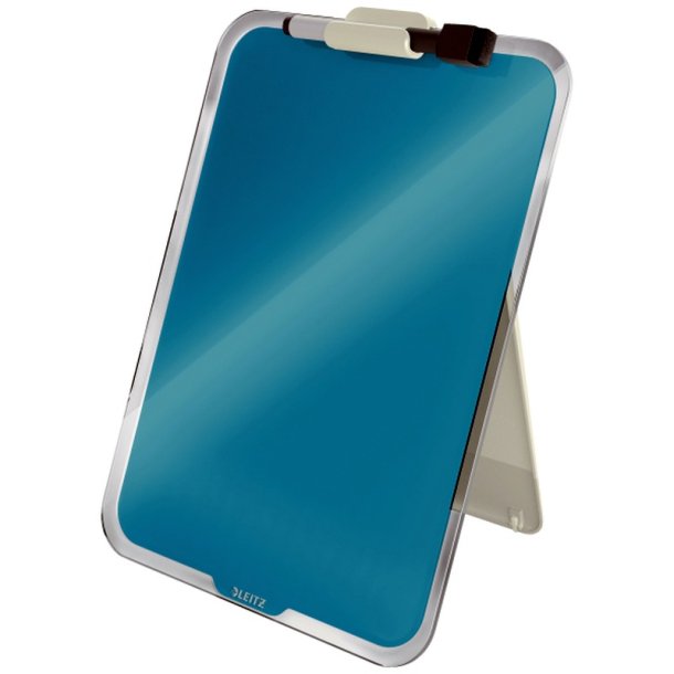 Leitz A4 Clipboard/Flipover - hrdet sikkerhedsglas - Cosy - bl