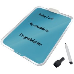 Leitz A4 Clipboard/Flipover - hrdet sikkerhedsglas - Cosy - bl