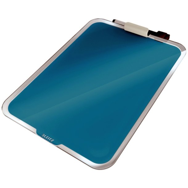 Leitz A4 Clipboard/Flipover - hrdet sikkerhedsglas - Cosy - bl