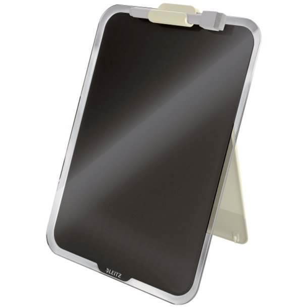 Leitz A4 Clipboard/Flipover - hrdet sikkerhedsglas - Cosy - gr