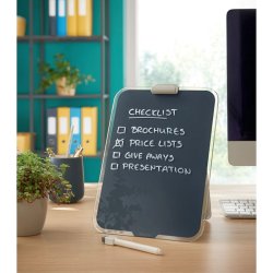 Leitz A4 Clipboard/Flipover - hrdet sikkerhedsglas - Cosy - gr