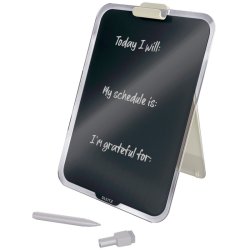 Leitz A4 Clipboard/Flipover - hrdet sikkerhedsglas - Cosy - gr