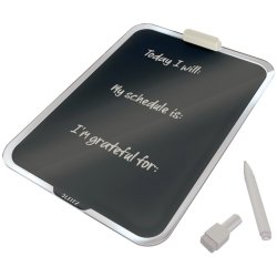 Leitz A4 Clipboard/Flipover - hrdet sikkerhedsglas - Cosy - gr