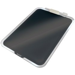 Leitz A4 Clipboard/Flipover - hrdet sikkerhedsglas - Cosy - gr