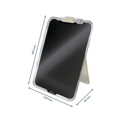 Leitz A4 Clipboard/Flipover - hrdet sikkerhedsglas - Cosy - gr