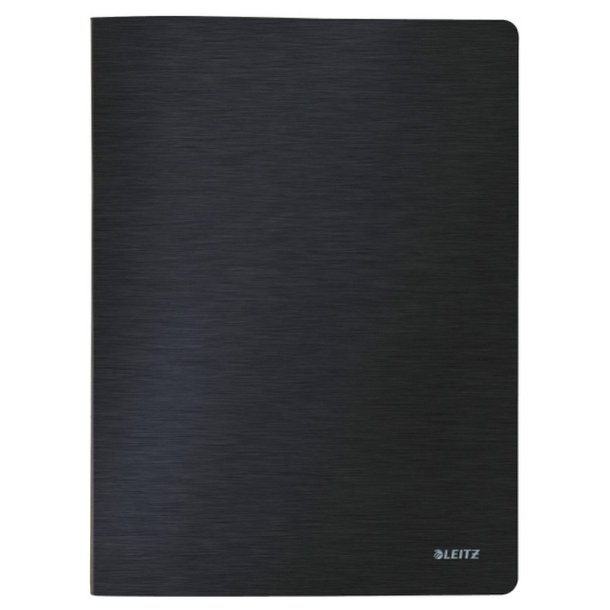 Leitz sort prsentationsmappe A4 med 20 lommer - Style Displaybog