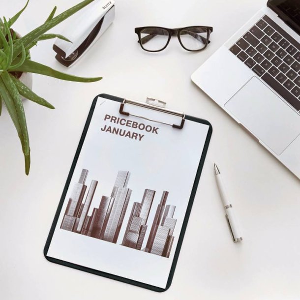 Leitz A4 Clipboard uden forside - WOW - Strk metalclip - 75 ark - sort