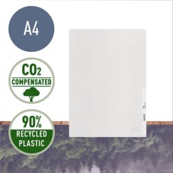 Leitz Omslag - recycled - 140my - PP - prg - A4 - 100 stk.