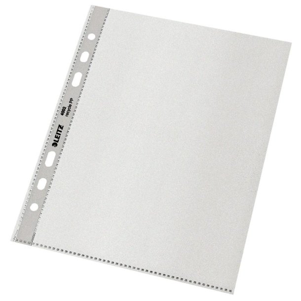 Leitz plastlommer A5 - 100my - 90% recycled - 25 stk.