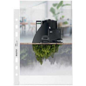 Leitz plastlommer A5 - 100my - 90% recycled - 25 stk.