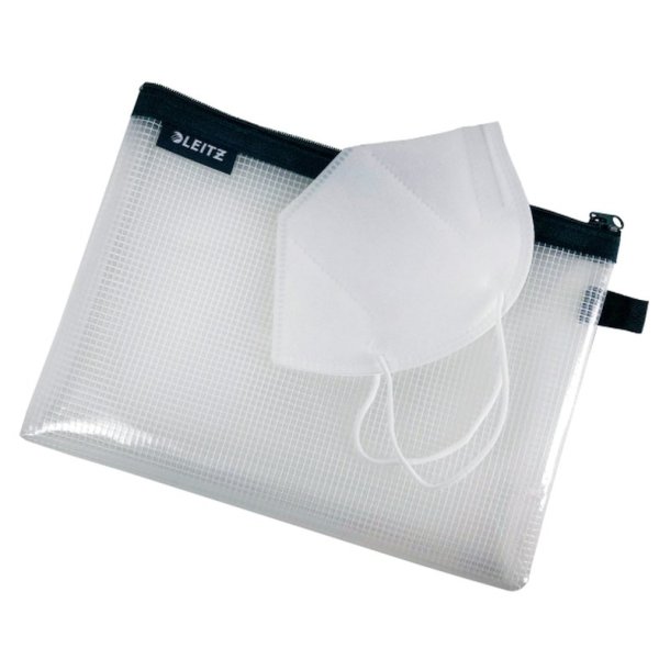 Leitz Lynlslomme - vandafvisende - 24x17 cm - Mellem - gennemsigtig sort