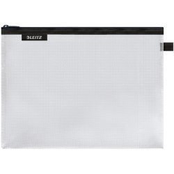 Leitz Lynlslomme - vandafvisende - 30x23 cm - stor - gennemsigtig sort