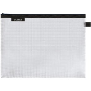 Leitz Lynlslomme - vandafvisende - 30x23 cm - stor - gennemsigtig sort
