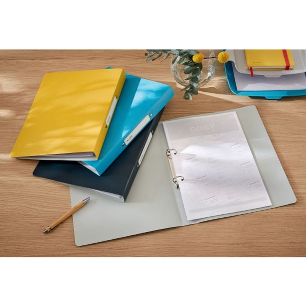 Leitz A4 Ringbind - Cosy gul - 25 mm, 2 O-ring - rygbredde 32mm