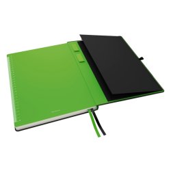 Leitz Notesbog complete - A4 - linieret 96g - 80 ark - Sort