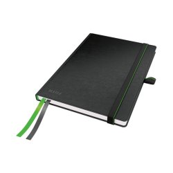 Leitz Notesbog complete - A5 - linieret 96g - 80 ark - Sort