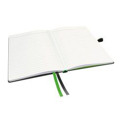 Leitz Notesbog complete - A5 - linieret 96g - 80 ark - Sort