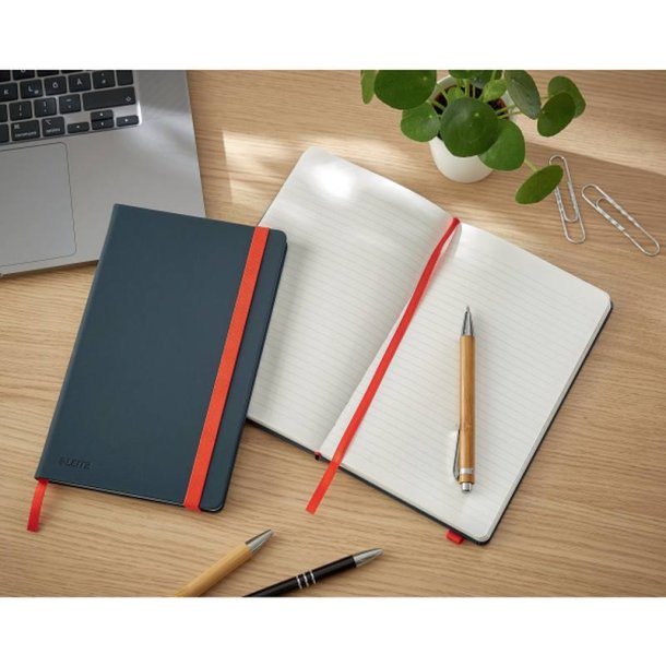 Leitz Notesbog - Cosy A5 - HC - M - linieret - 80 ark - 100g - gr