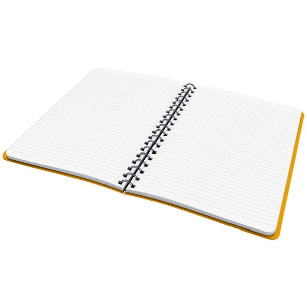 Leitz Notesblok - B5 Linieret - Linjeret sider uden huller - 80 arks blok med Spiralryg