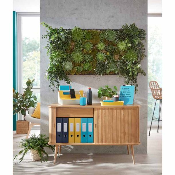 Leitz A4 3-klap mappe Cosy - elastikmappe - PP - Rolig Bl