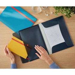 Leitz A4 3-klap mappe Cosy - elastikmappe - PP - Fljlsgr