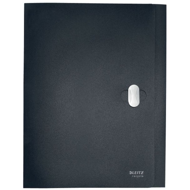 Leitz A4 arkivske i sort - Arkivmappe af 80% recycled plast