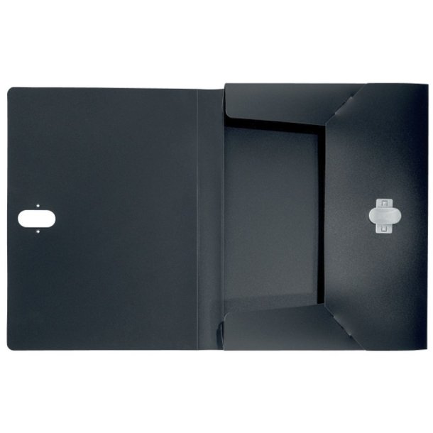 Leitz A4 arkivske i sort - Arkivmappe af 80% recycled plast