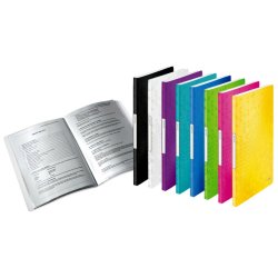 Leitz hvid prsentationsmappe A4 med 20 lommer - WOW displaybog