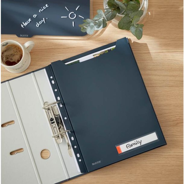 Leitz A4 Kataloglommer - 200my Fljlsgr PP - 3 stk. sikkerhedslommer