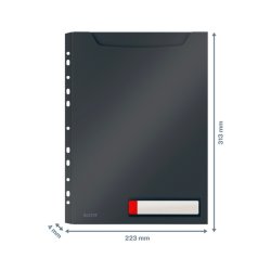 Leitz A4 Kataloglommer - 200my Fljlsgr PP - 3 stk. sikkerhedslommer