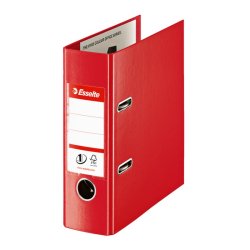 Esselte A5 Brevordner No.1 - Vivida - PP - 75 mm - rd