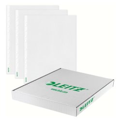 Leitz A4 Kataloglommer - 170my Bld klar PVC - 10 stk.