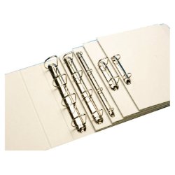 Esselte A4 Ringbind Panorama - Bl - 4-D-ringe - rygbredde 63mm