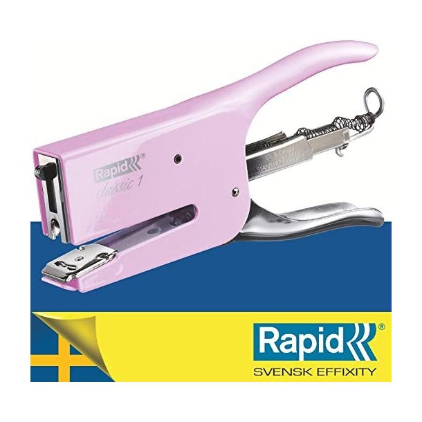 Rapid Hftetang K1 - Strawberry Cream - 26/6 - 26/8 - hfter op til 50 ark - Pink