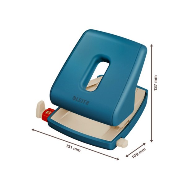 Leitz Hulapparat - Cosy - 2 huller - op til 30 ark - bl