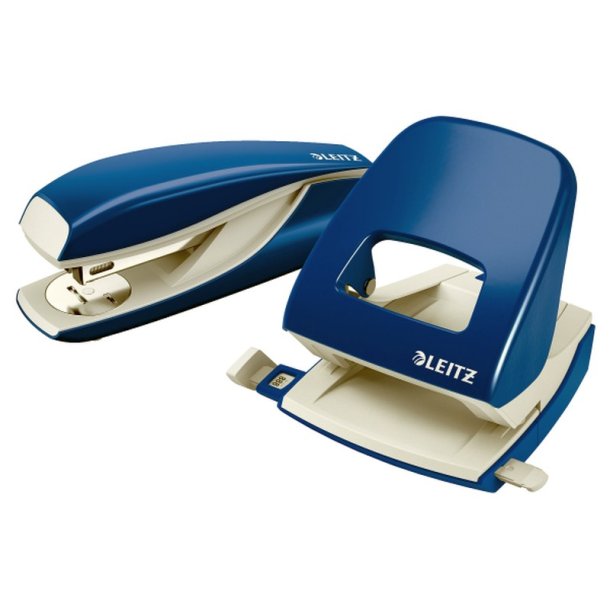 Leitz Hulapparat - 5008 - 2 huller - op til 30 ark - bl