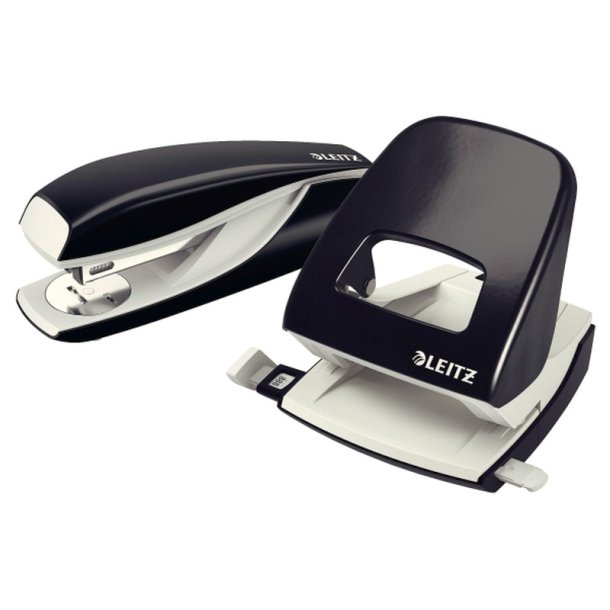 Leitz Hulapparat - 5008 - 2 huller - op til 30 ark - sort