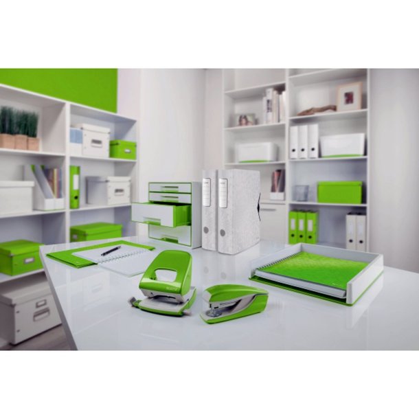 Leitz Hulapparat - 5008 - 2 huller - WOW - op til 30 ark - grn