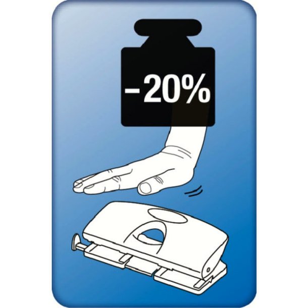 Leitz Hulapparat - 5022 - 4 huller - op til 16 ark - gr