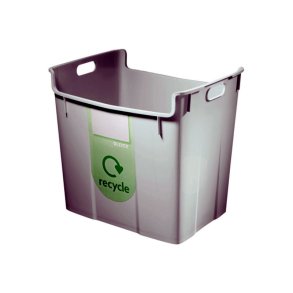 Leitz Papirkurv - Basko - til genbrug - 40L - gr�