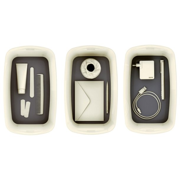 Leitz Opbevaringsboks - MyBox - S - hvid/gr