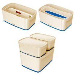 Leitz Opbevaringsboks - MyBox - Small - hvid/bl