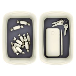 Leitz Opbevaringsbakke - MyBox - hvid/gr