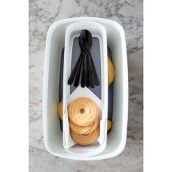 Leitz Opbevaringsbakke - MyBox - lang - hvid/bl