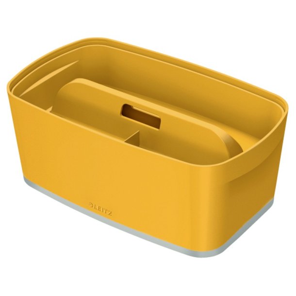 Leitz Opbevaringsboks - MyBox - Small - med lg - Cosy - gul