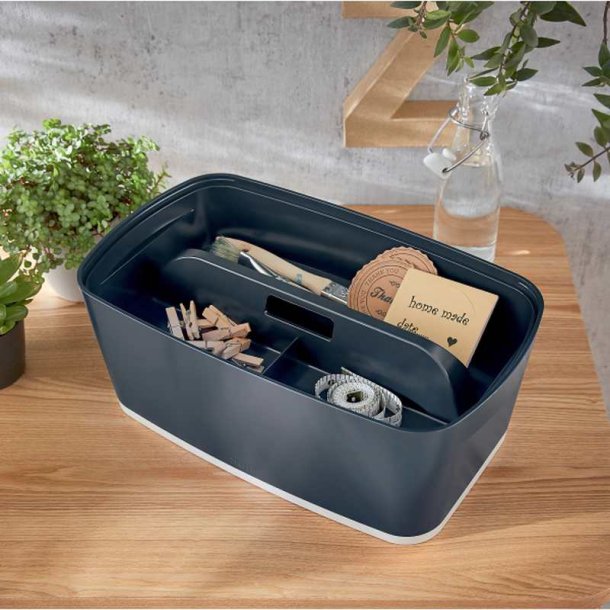 Leitz Organiseringsbakke - med hndtag - MyBox - Cosy - Small - gr