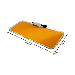 Leitz Glas - skrivebordsblok - Cosy - gul